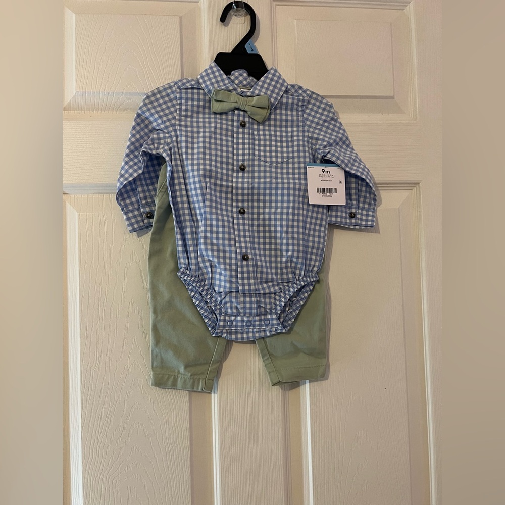 Carters Boys Outfit Size 9M NWT